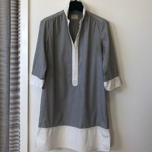 rag & bone striped cotton mini dress, Sz 2